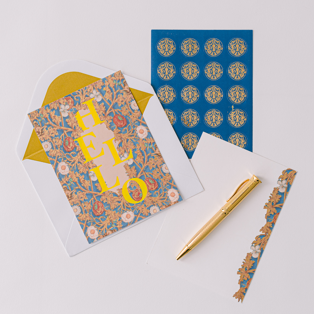 Madam's 'Blue Illumination' Luxury Stationery Set